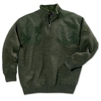 Beretta Wind Barrier Short Zip Sweater w/ Fleece Lining