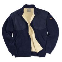Beretta Wind Barrier Cardigan w/ Bear Fleece Lining, Full Length Zipper