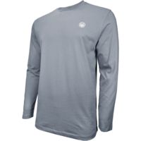 Beretta T-shirt Long Sleeve Usa Logo Small Dove Gray - Men's