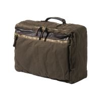 Beretta Vin Washed Canvas and Leather Laptop Backpack