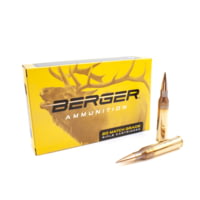 Berger Elite Hunter .338 Lapua Magnum 300 grain Elite Hunter Brass Cased Centerfire Rifle Ammunition
