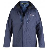 Berghaus Island Peak 3-in-1 Jacket - Men's large - Dark Blue/Navy Posiedon