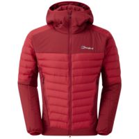 Berghaus Ulvetanna Hybrid 2.0 Insulated Jacket - Men's-Haute Red/Red Dahlia-Medium shed9644