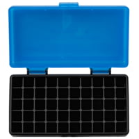 Berrys 38861 408 Ammo Box 40 S&amp;W,45 ACP 50rd Blue Lid W/Black Bottom