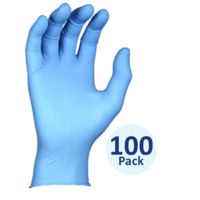Best Manufacturing N-DEX Ambidextrous Powdered Nitrile Original Gloves
