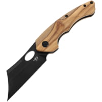 Bestech Knives Skirmish Linerlock OlivewoBTKL06C 3.25 in Steel Folding Knife