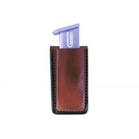 Bianchi 20A Open Top Magazine Pouch - For Glock 17/19, Belt Clip, Leather