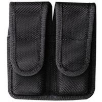 Bianchi 7302 AccuMold Double Magazine Pouch - Black, Hidden 18470