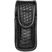 Bianchi 7903 Single Mag/Knife Pouch - Plain Black, Hidden 22936