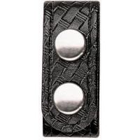 Bianchi 7906 Belt Keeper - 4 pack - Plain Black, Chrome 22092