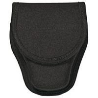 Bianchi 8001 Single Cuff Case w/Key Slot - Black, Hidden 31348