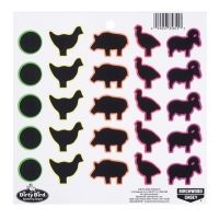 Birchwood Casey Dirty Bird Multi-Color Animal Shape Targets 8x8 Inch 20 Sheets 35822