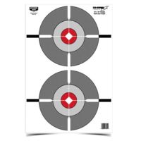 Birchwood Casey Eze-Scorer 12"x18" Dbl Bull's-Eye Tgt 10 37207