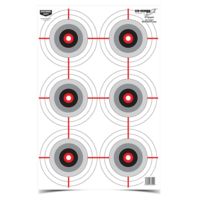 Birchwood Casey Eze-Scorer 12&quot;x18&quot; Mlti Bull's-Eye Tgt 10 37209