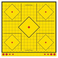 Birchwood Casey LRSIT-5PK Long Range Yellow Self-Adhesive Paper Universal/ 5 Pa