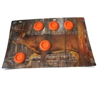 Birchwood Casey Rigid Corrugated Whitetail Clay Holder Target 37681