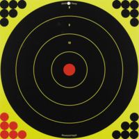 Birchwood Casey Shoot-N-C Targets 17.25 Inch Bullseye 12 Targets 480 Pasters 34186