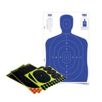 Birchwood Casey Shoot-N-C Silhouette Target Kit 23x35 Inch With Replacement Targets/Ovals/Pasters 34602