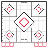 Birchwood Casey Shoot-N-C White/Black 12&quot; Sight-In