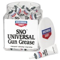 Birchwood Casey SNO Universal Gun Grease For Gun Lubrication and Metal Preservation .75 Ounce Tube 48 per Plastic Bowl 40115