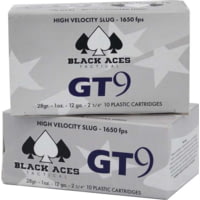 Black Aces Tactical GT9 Turkey 12 Gauge 1oz High Velocity Slug 2 3/4in Plastic Shell Shotgun Slug Ammunition