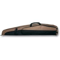 Bulldog Cases &amp; Vaults Hybrid Magnum Double Rifle Shotgun Case 50In Black With Brown Trim