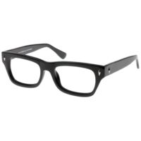 Black Forever 580 Bifocal Eyeglasses - Shiny Black Frames 