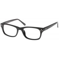 Black Forever 584 Rx-Ready Eyeglasses Frame - Shiny Black