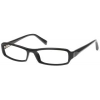 Black Forever 589 Progressive Glasses - Shiny Black Frames