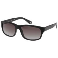 Black Forever 620 Sunglasses - Matte Wood Black, Grey Gradient Lenses BKSG620