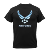 Black Ink Black Air Force T-Shirt - Men's