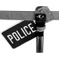 BlackHawk Duty Flashlight Holder W/Flap Black 52DF00BK