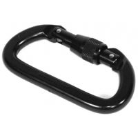 BlackHawk Locking Carabiners Alum (Pkg ea) Black (HMLC00BK) 98LC00BK