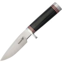 Blackjack Classic Model 124 Black Canvas Fixed Blade Knife