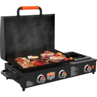 Blackstone On The Go Table Top Griddle w/Side Burner