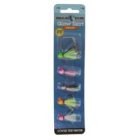 Blue Fox Glow Spin Kit 1/16 oz BFGS116K5