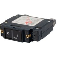 Blue Sea Systems 7547 C-Series Flat Rocker Circuit Breaker