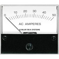 Blue Sea Systems 9630 AC Analog Ammeter 0-50 Amperes AC