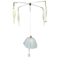 Blue Water Candy 4-Arm Umbrella with Parachute
