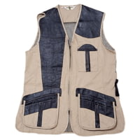 Bob Allen 280M Shooting Vest - Mesh Back &amp; Leather
