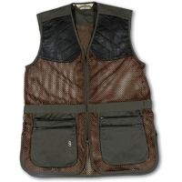 Bob Allen 290M Shooting Vest - Full Mesh Dual Leather Pads