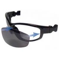 Bobster Road Hog Goggles/Sunglasses Polycarbonate Bifocal RX Prescription Interchangeable Frame Front