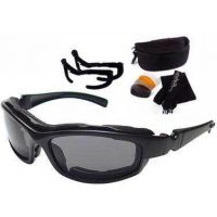 Bobster Road Hog II Convertible Goggles - Sunglasses Action Eyewear RX Prescription Lens System
