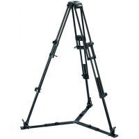 Manfrotto Bogen 75mm Bowl 2-stage Black Lightweight Aluminum Video Tripod 525MVB