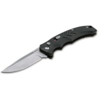 Boker 01BO482 Intention II Folding Drop Point Plain D2 Steel Blade Black G10 Ha