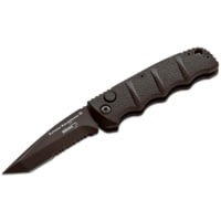 Boker 01KALS98 Kalashnikov Pocket 2.52" Tanto Plain D2 Steel Blade Black Alumin