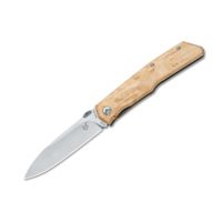 Boker Fx-525Be Terzuola Birch Satin 3.5in Fixed Blade Knife