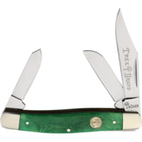 Boker Stockman Lime Green 4in Folding Knife