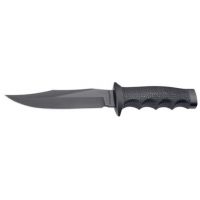 Boker USA Magnum Midnight Bowie Fixed Blade Knife w/ Sheath - 10.5"