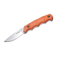 Boker USA Magnum Orange Bamboo Fixed Blade Knife,2.75in